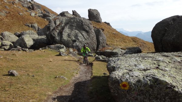 Au dessus de passo Pordoi