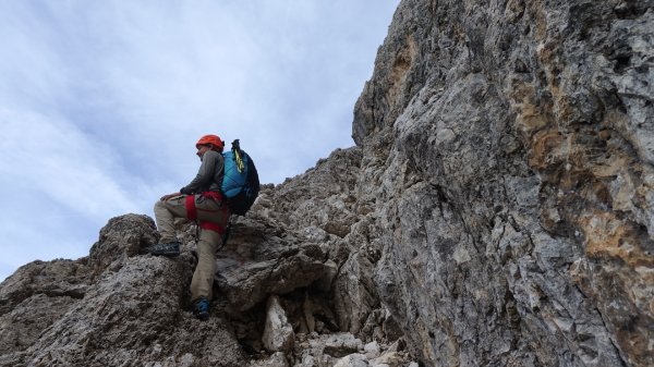 Via ferrata avec parapente :-)