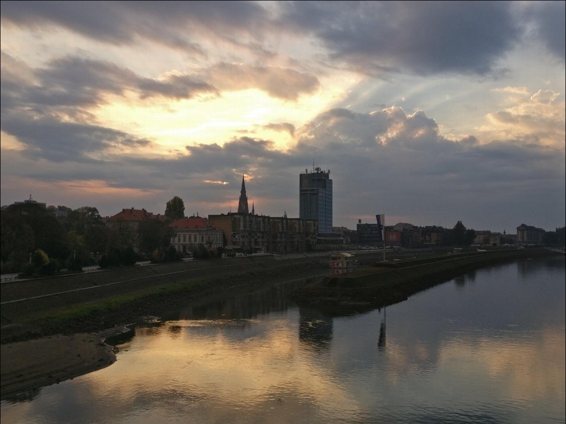 Osijek après l'orage