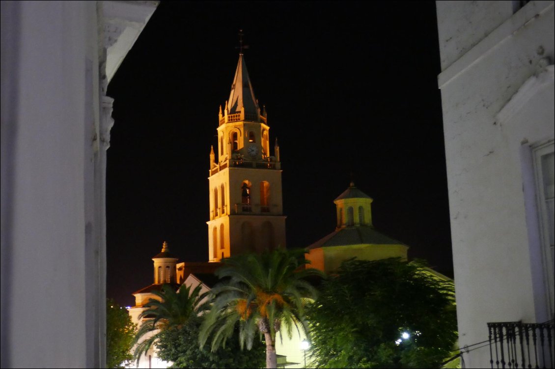 Vue depuis notre chambre (auberge Extranatura)