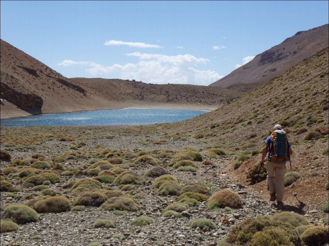 Arrivée au Lac Tamda