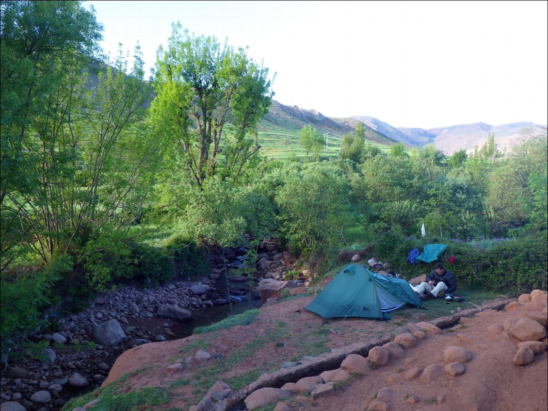 Bivouac près d'Aït Attou