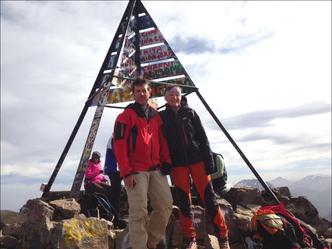 Le Toubkal, sommet du Maroc, 4 167 m