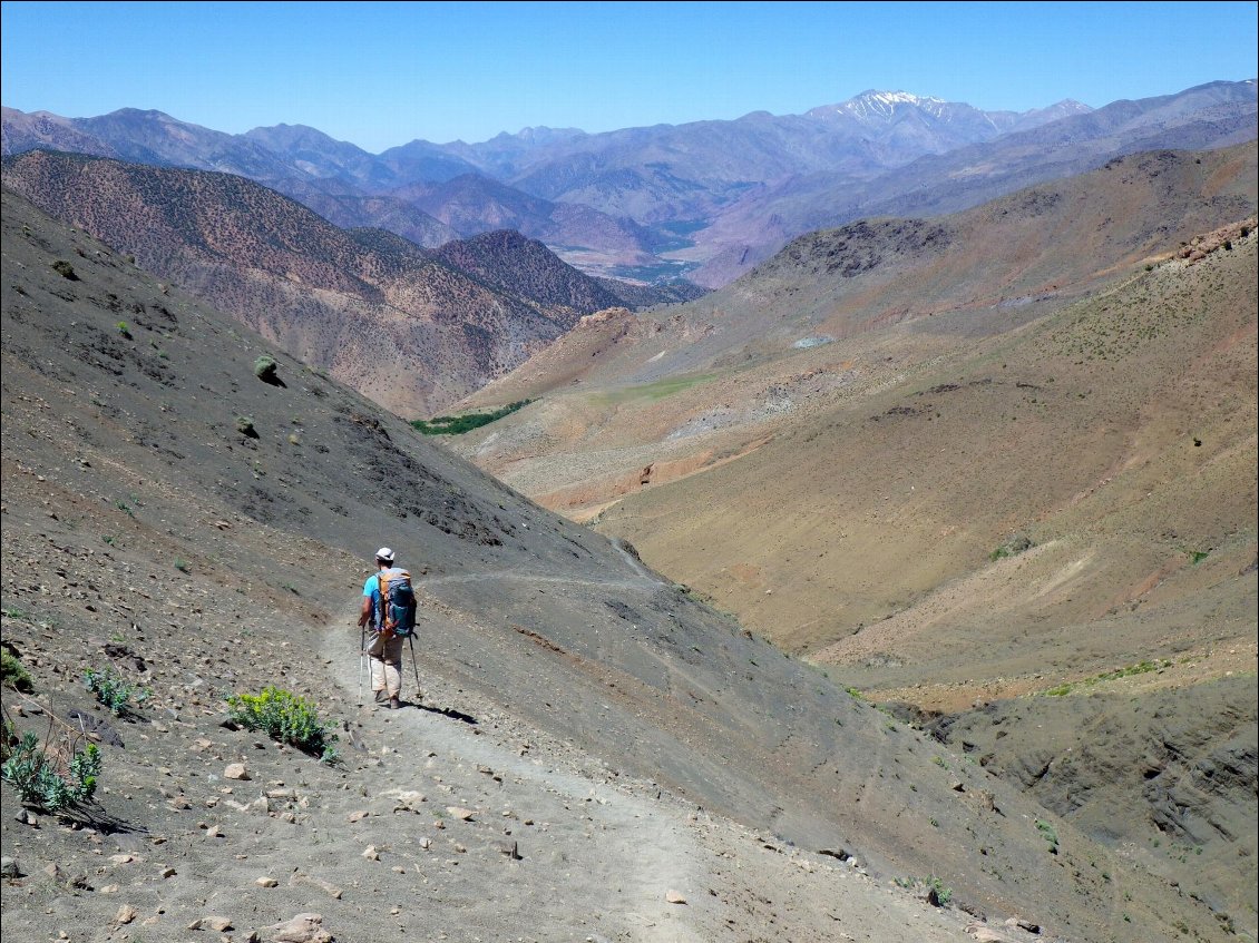 Descente du Tizi Iguidi