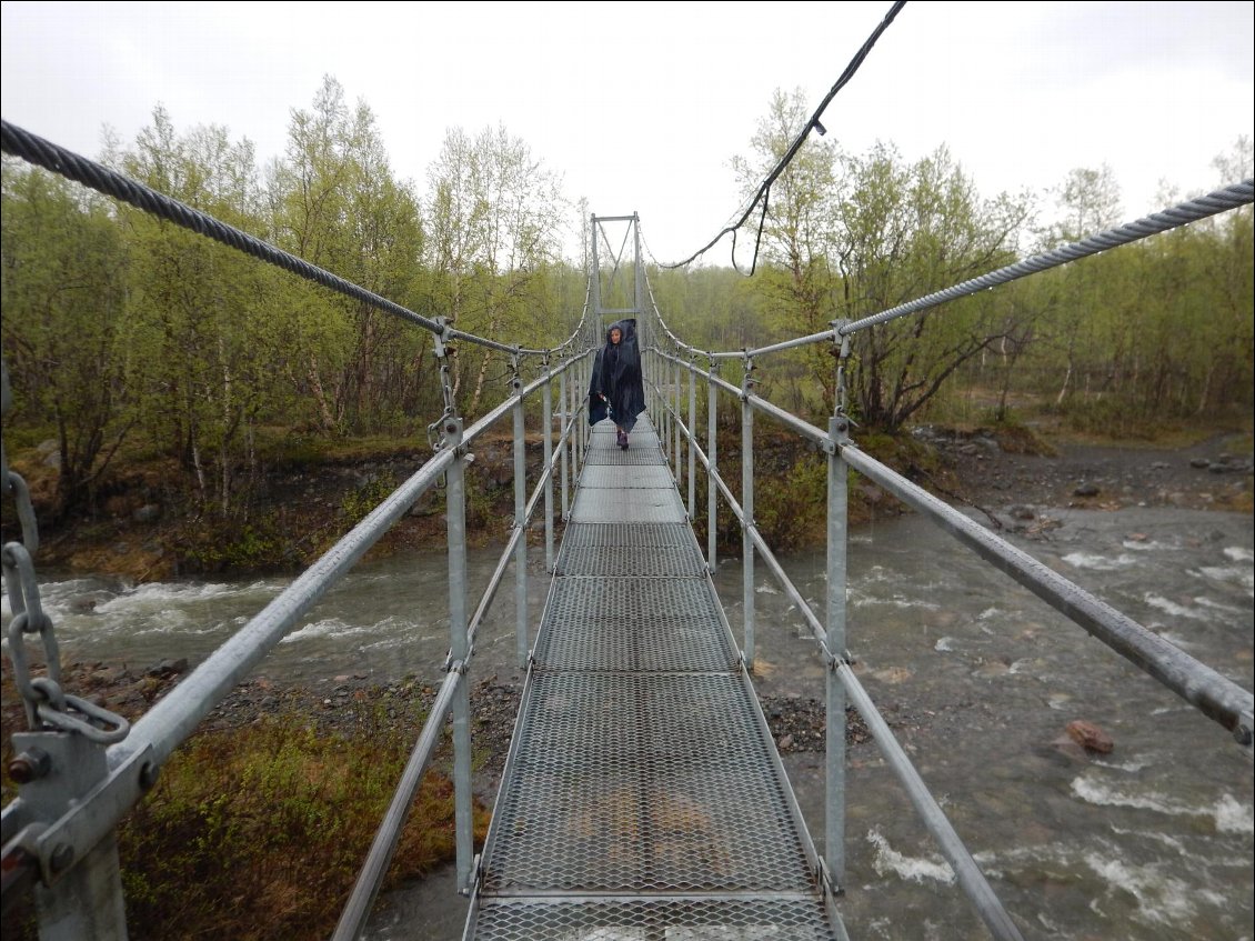 La Kungsleden entre Nikkaluokta et Abisko