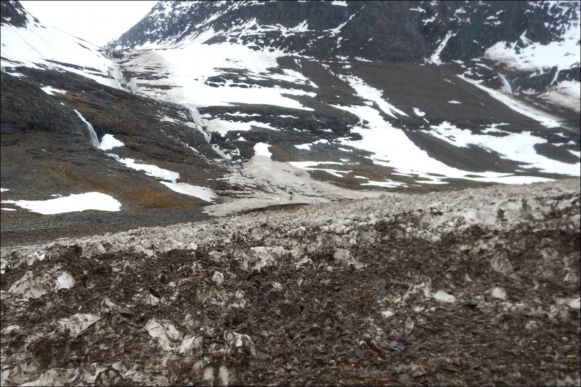 avalanche de l'hiver.