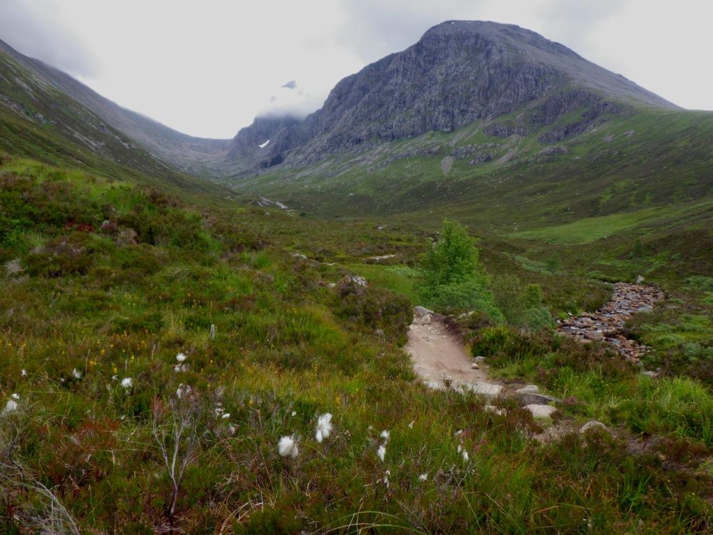 Le Ben Nevis dans le brouillard