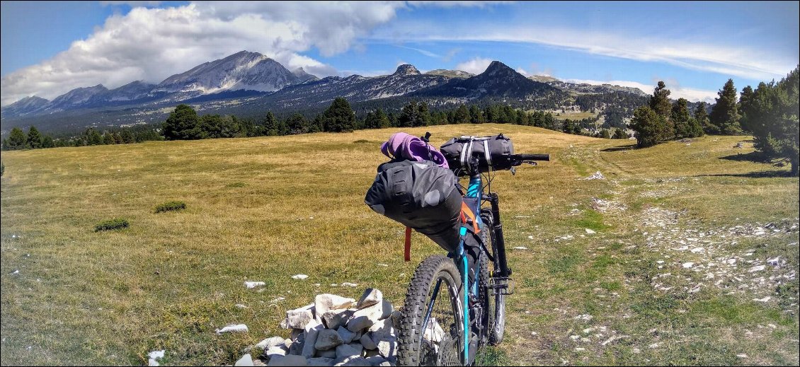 velo rando BIKE PACKING rodé, Ardèche, Bauges, Vercors