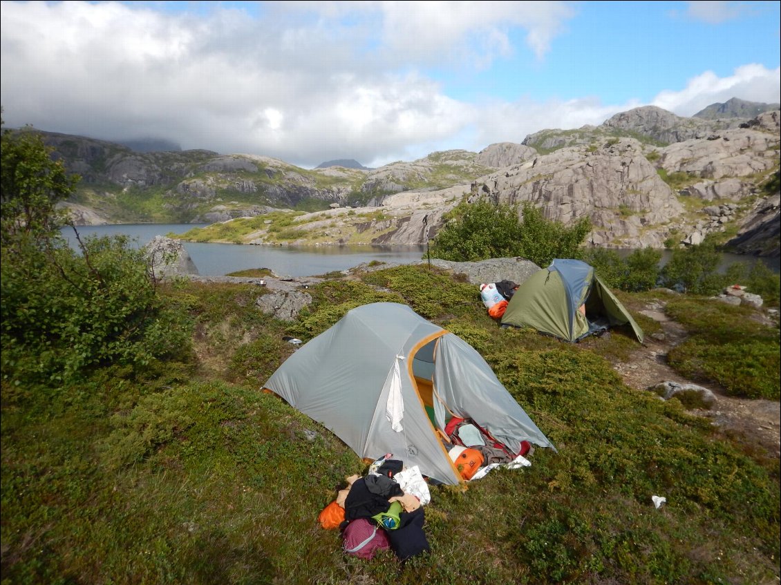 Les Lofoten de Vestpollen à A