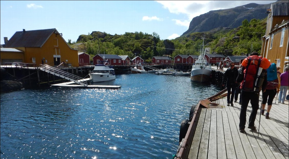 Nusfjord, village de pêcheurs inscrit au patrimoine de l'UNESCO
