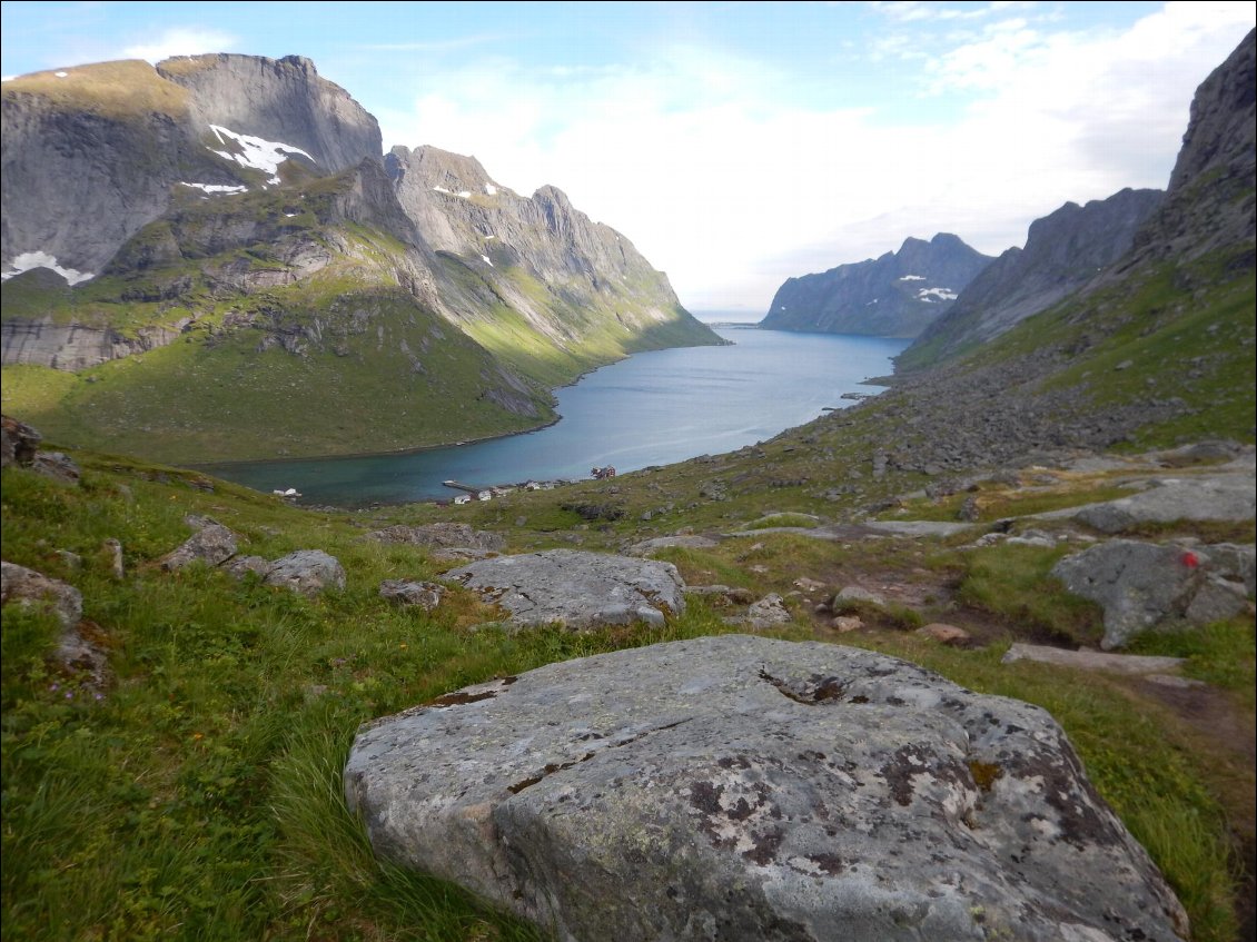 Les Lofoten de Vestpollen à A