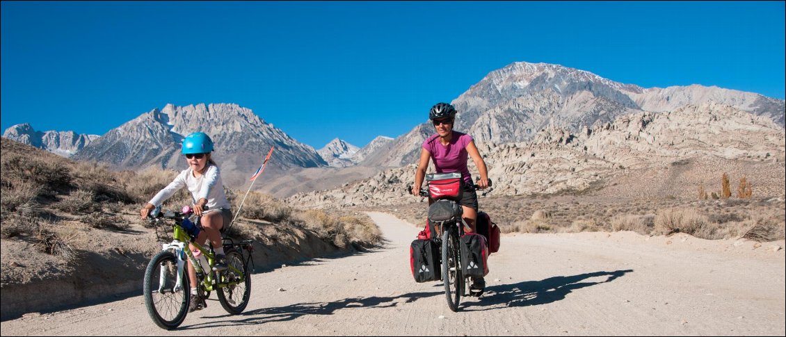 Rêve nomade : en famille à vélo et escalade dans l'Ouest américain
