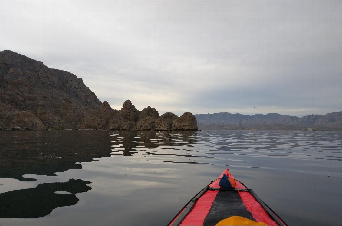 Un aperçu du littoral de l'isla Danzante