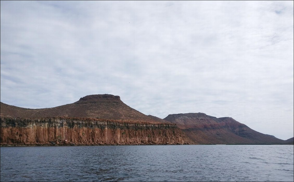 Chaque jour, depuis 15 jours, le Golfe de Californie m'offre de nouveaux paysages magnifiques