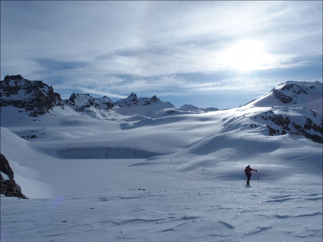 Le glacier du Grand Méan et son ultime sérac