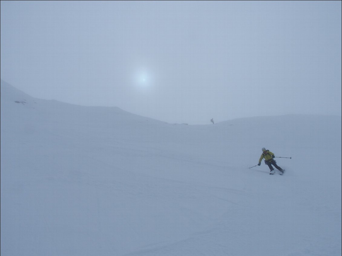 Départ du Col de l'Ouille Noire