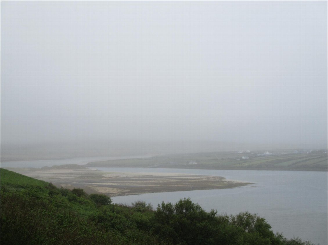 Une seule photo aujourd'hui. Je n'ai vu que du gris tout le long de la route.