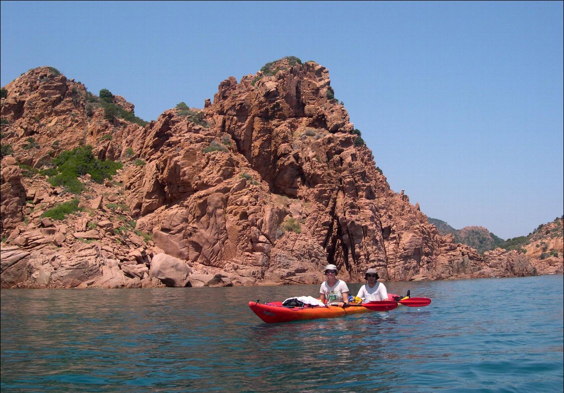 La géologie de la Sardaigne est surprenante et variée (un petit air de Corse ? :-) )