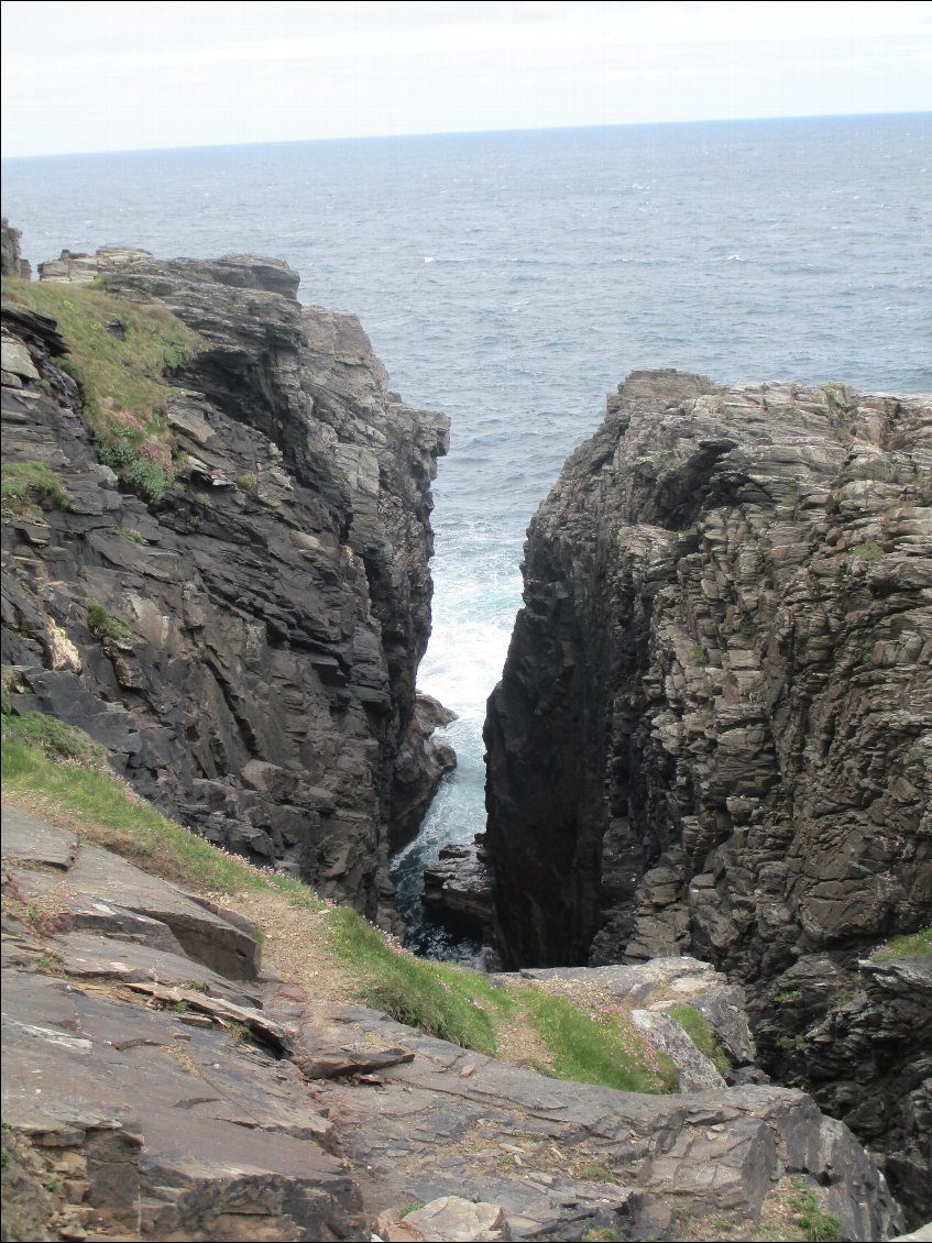 Le long de la balade de Malin Head.