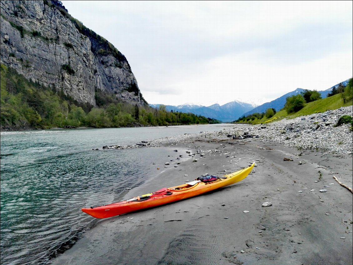 Portage entre la Suisse et le Liechtenstein