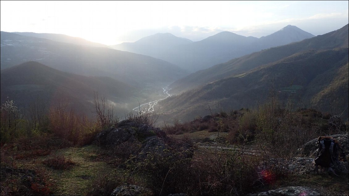 Descente vers la vallée