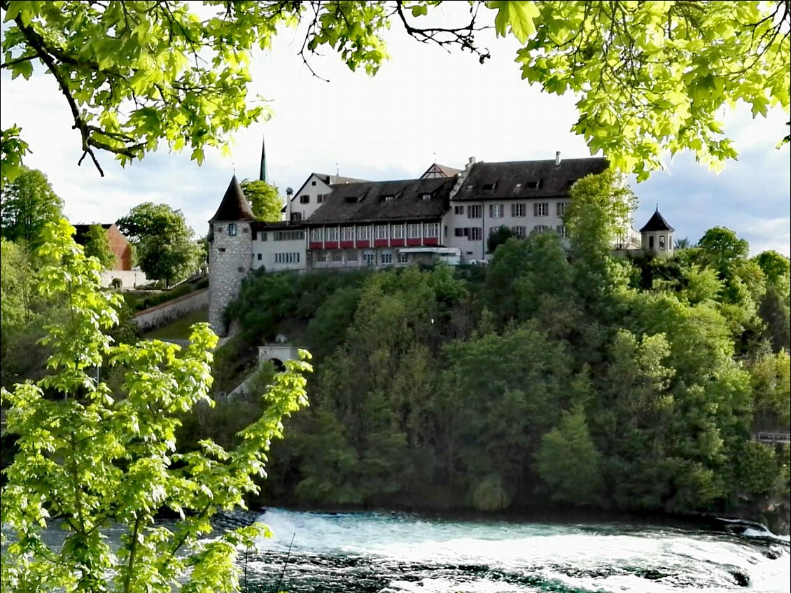 Neuhausen am Rheinfall (CH). Chutes du Rhin