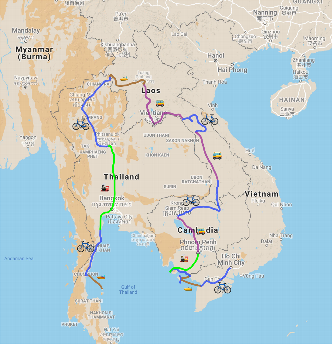 5 mois, 3'200 km de vélo.