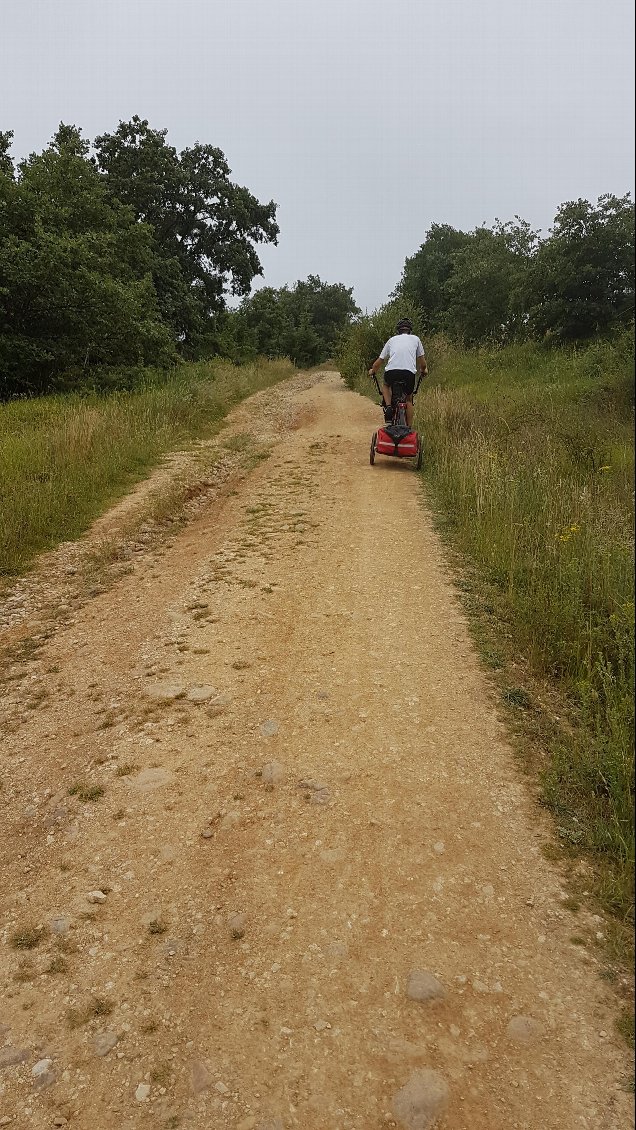 Même seul sur le vélo c'est compliqué