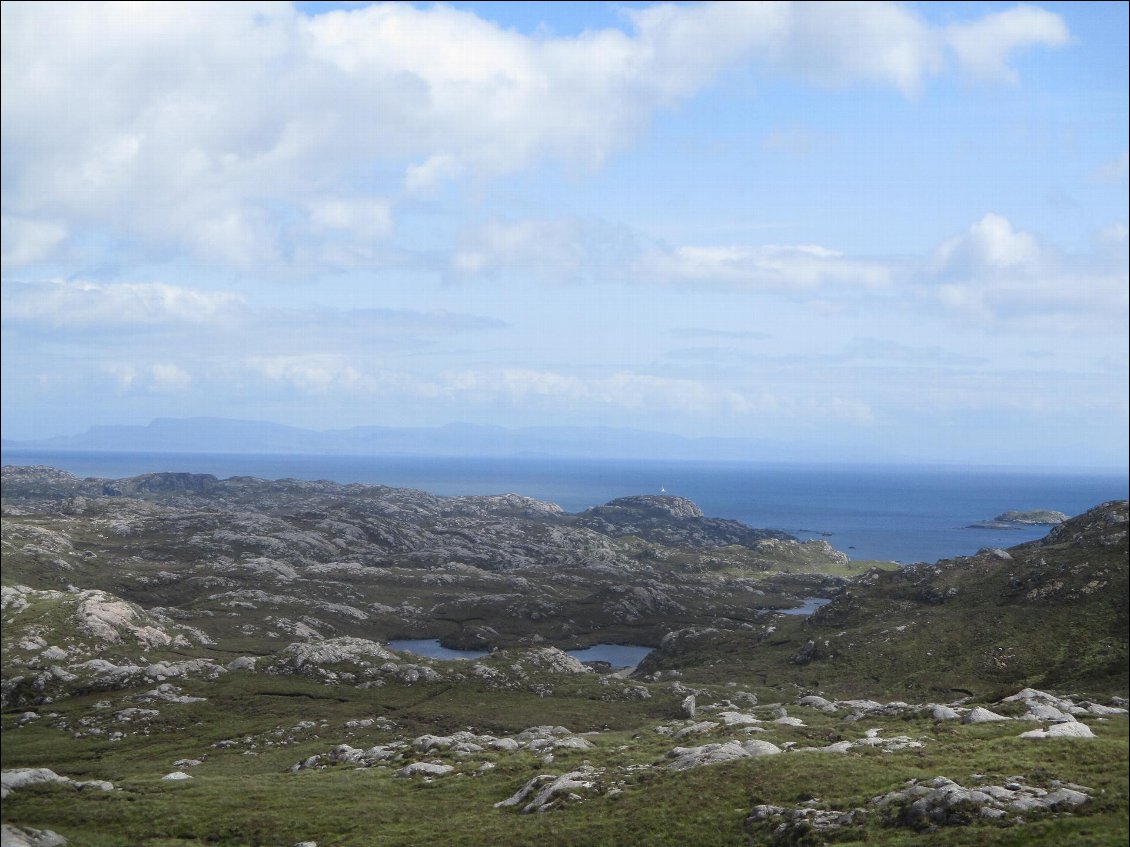 Vers l'Est, l'île de Skye.