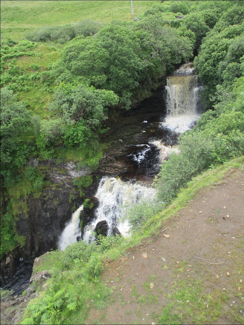 Les chutes de Lealt.