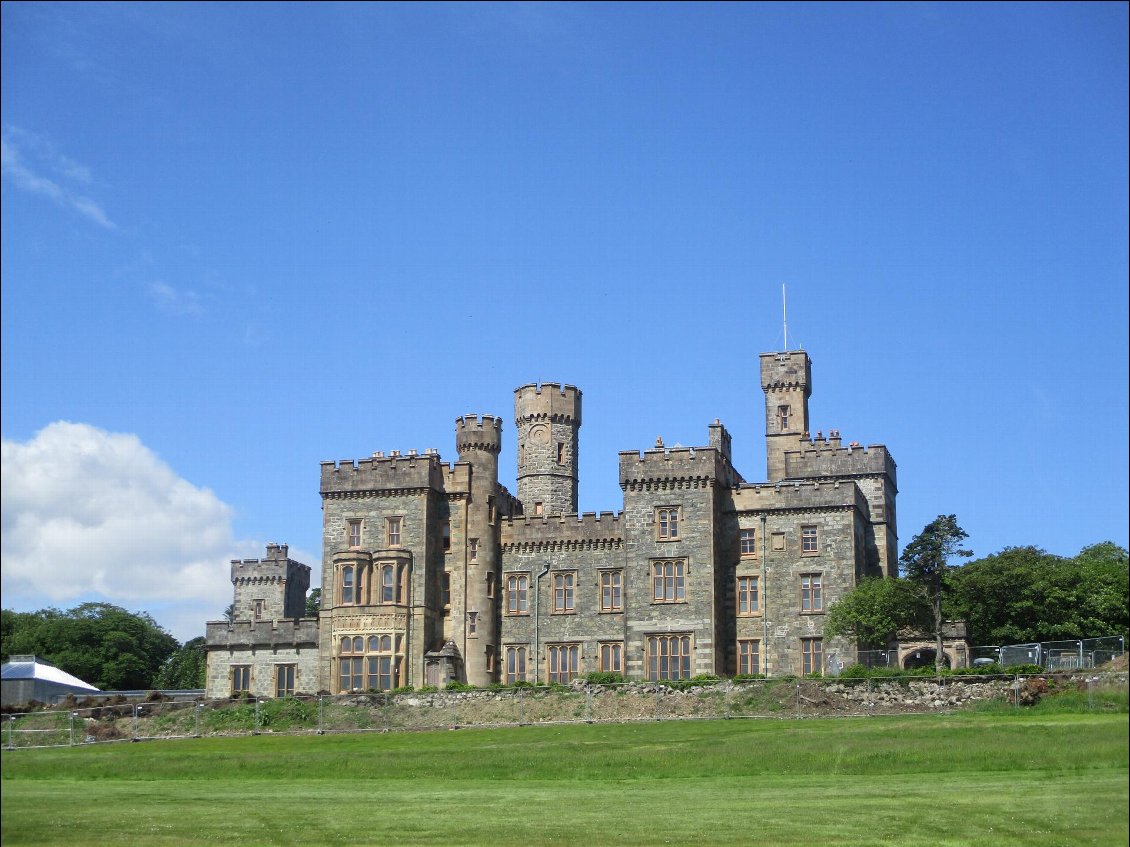 Château de Lews, époque victorienne.