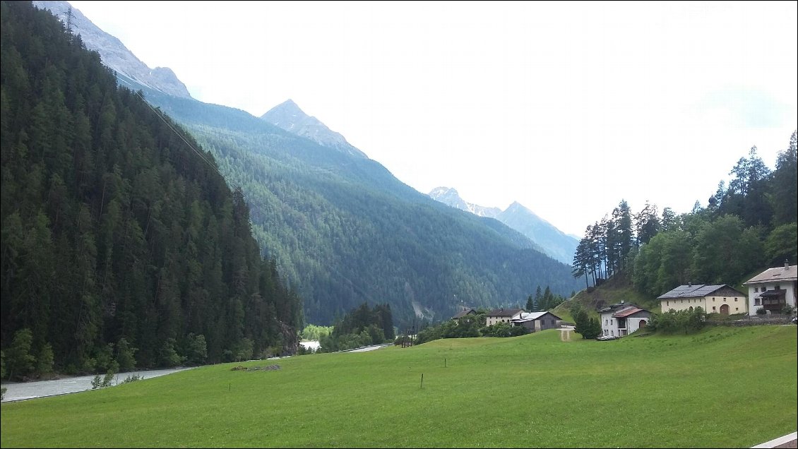 Arrivée en Suisse