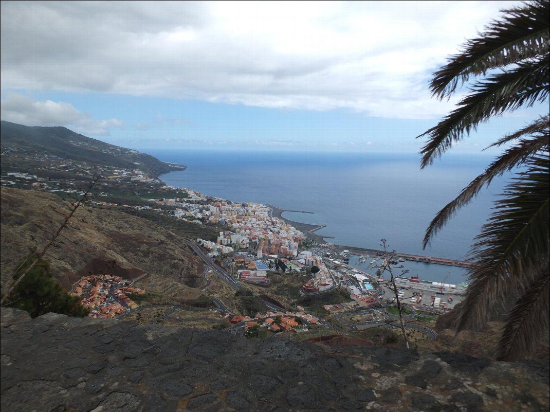 Santa Cruz de La Palma, vu du Mirador de la conception