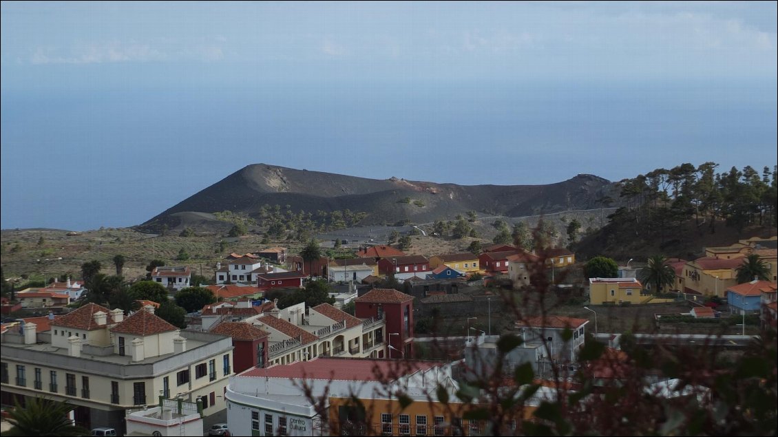 volcan de San Antonio / pointe sud