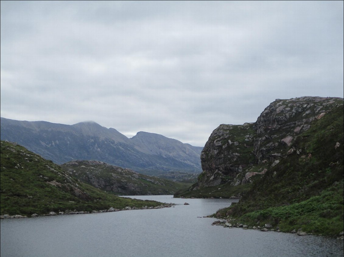 Eclaircie en repartant de Scourie.