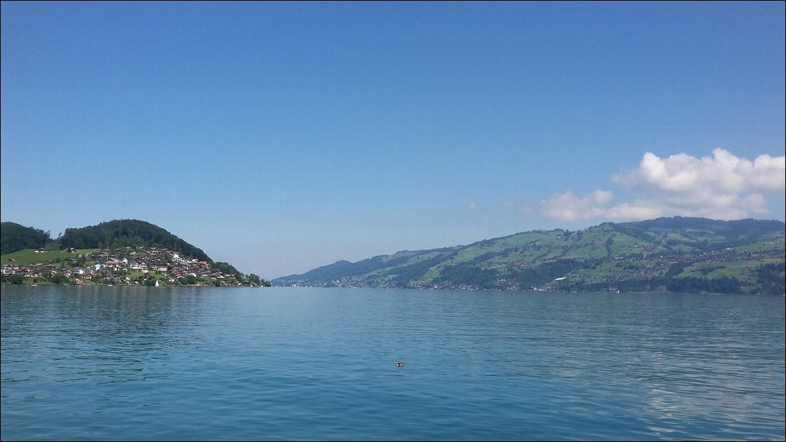 Le lac de Brienz