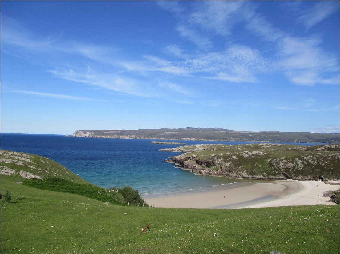 Toujours grand soleil à l'extérieur.