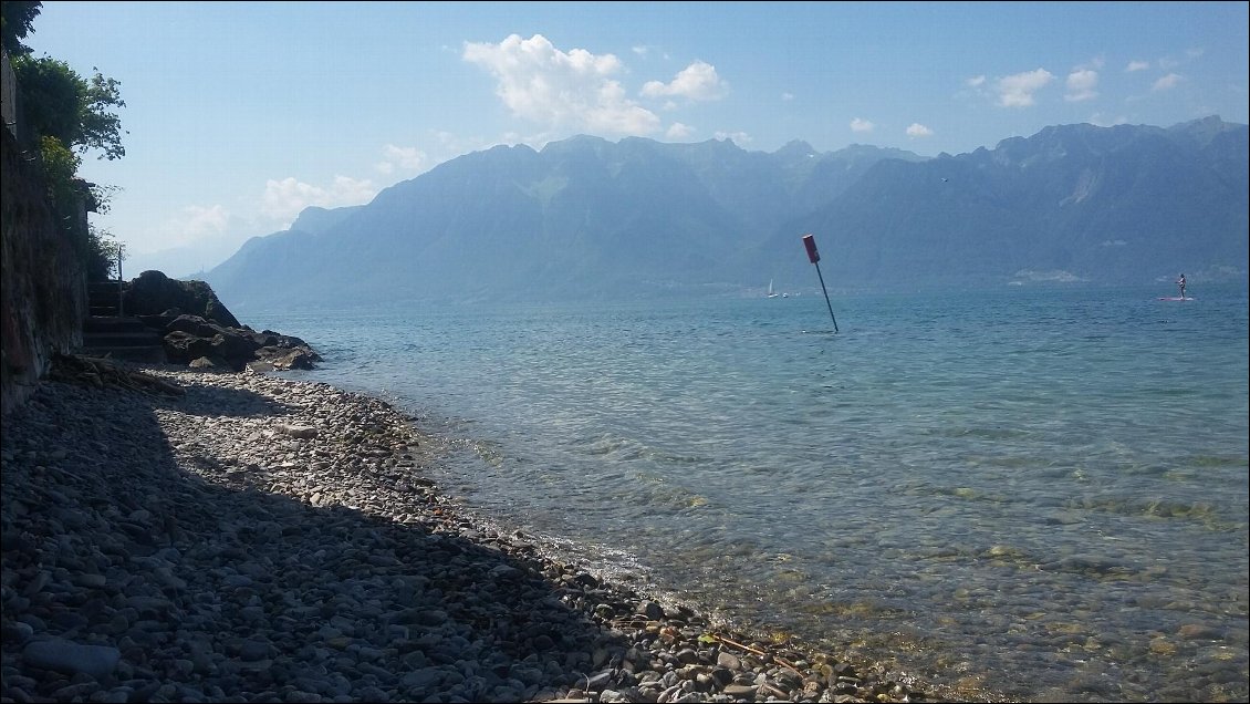 Une petite plage quasi privée