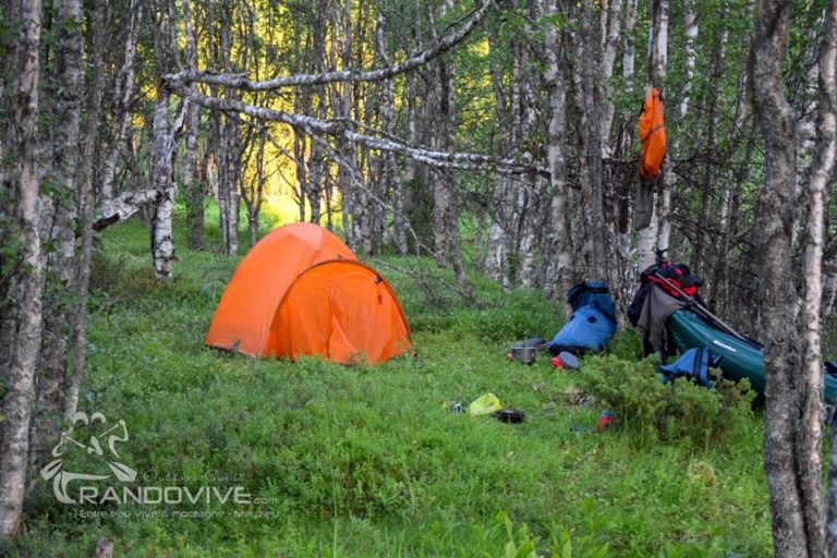 Bivouac du premier soir