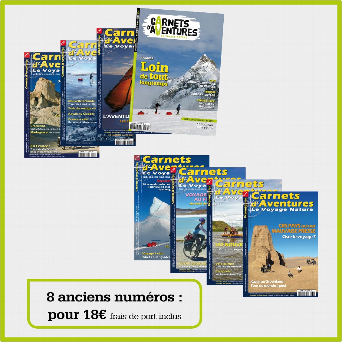 Déstockage (8 mags) !!