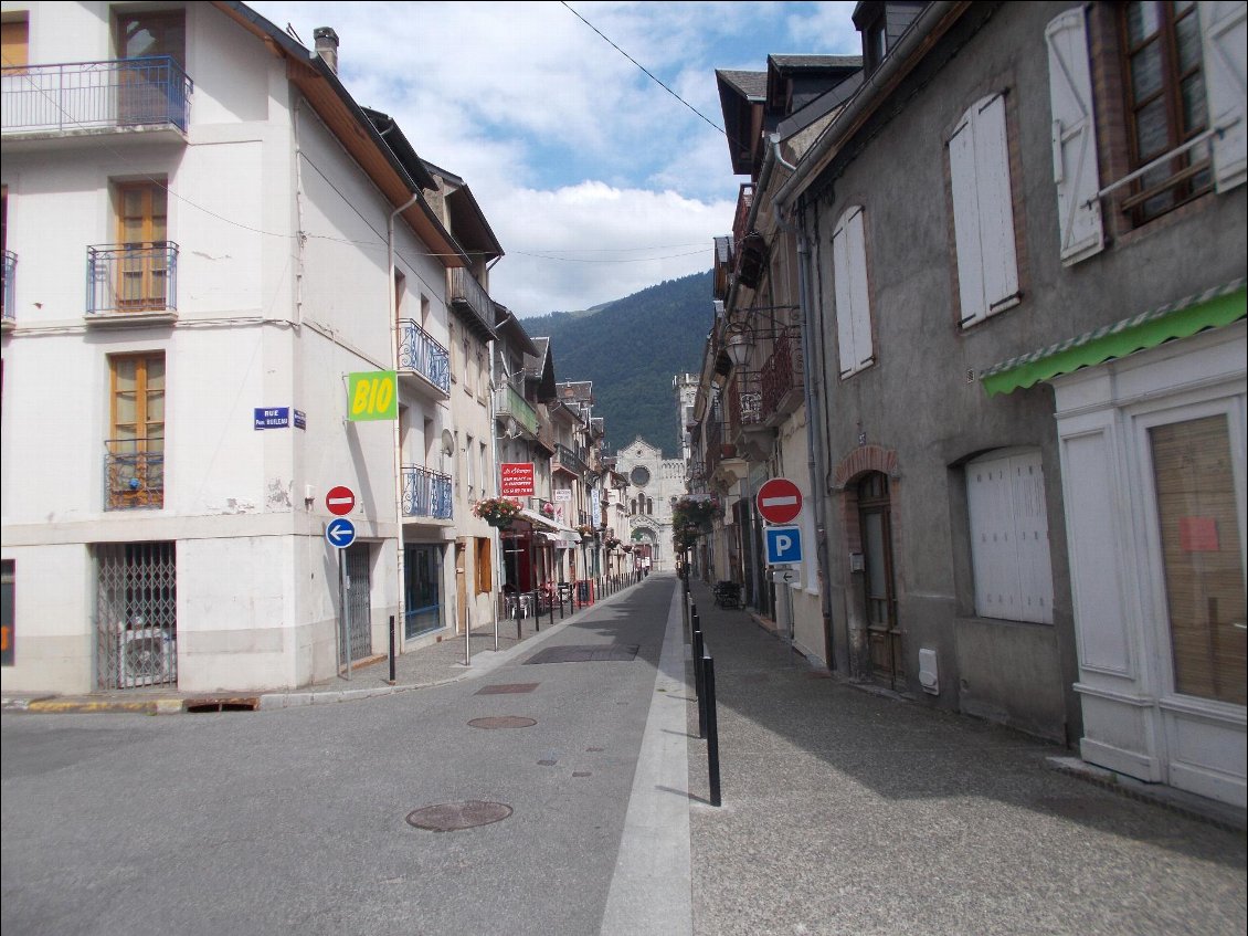 Bagnères de Luchon, aussi calme l'après-midi...