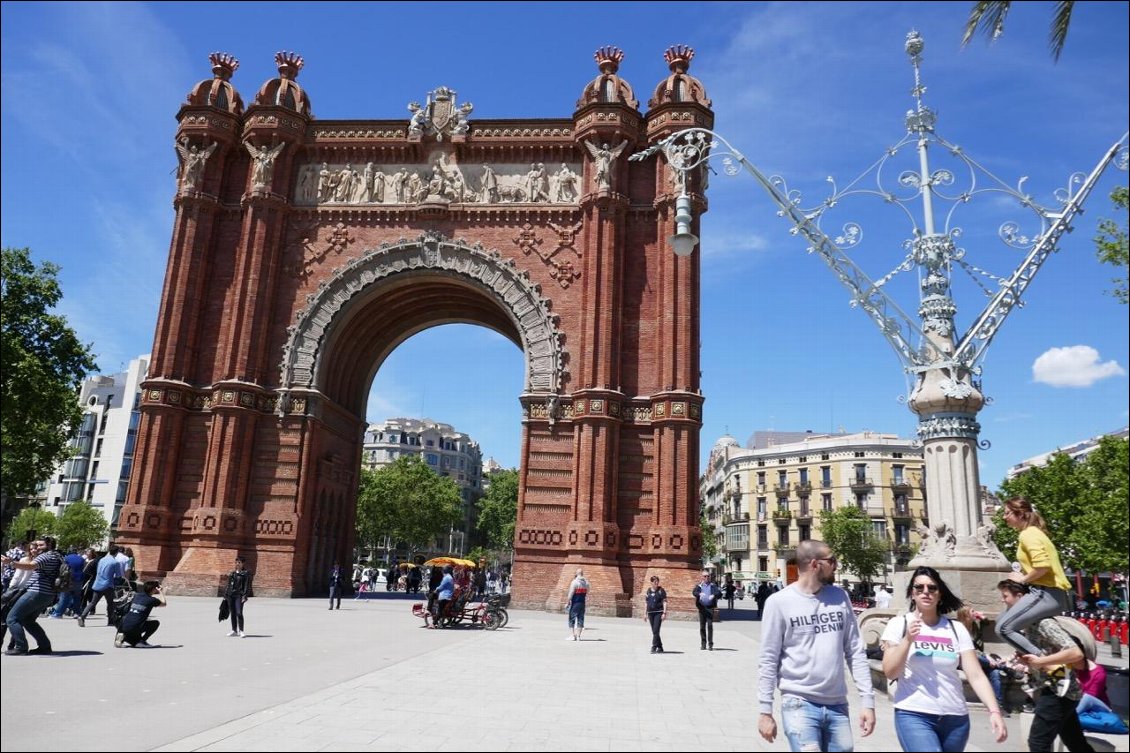 L'arc de triomphe Barcelonnais