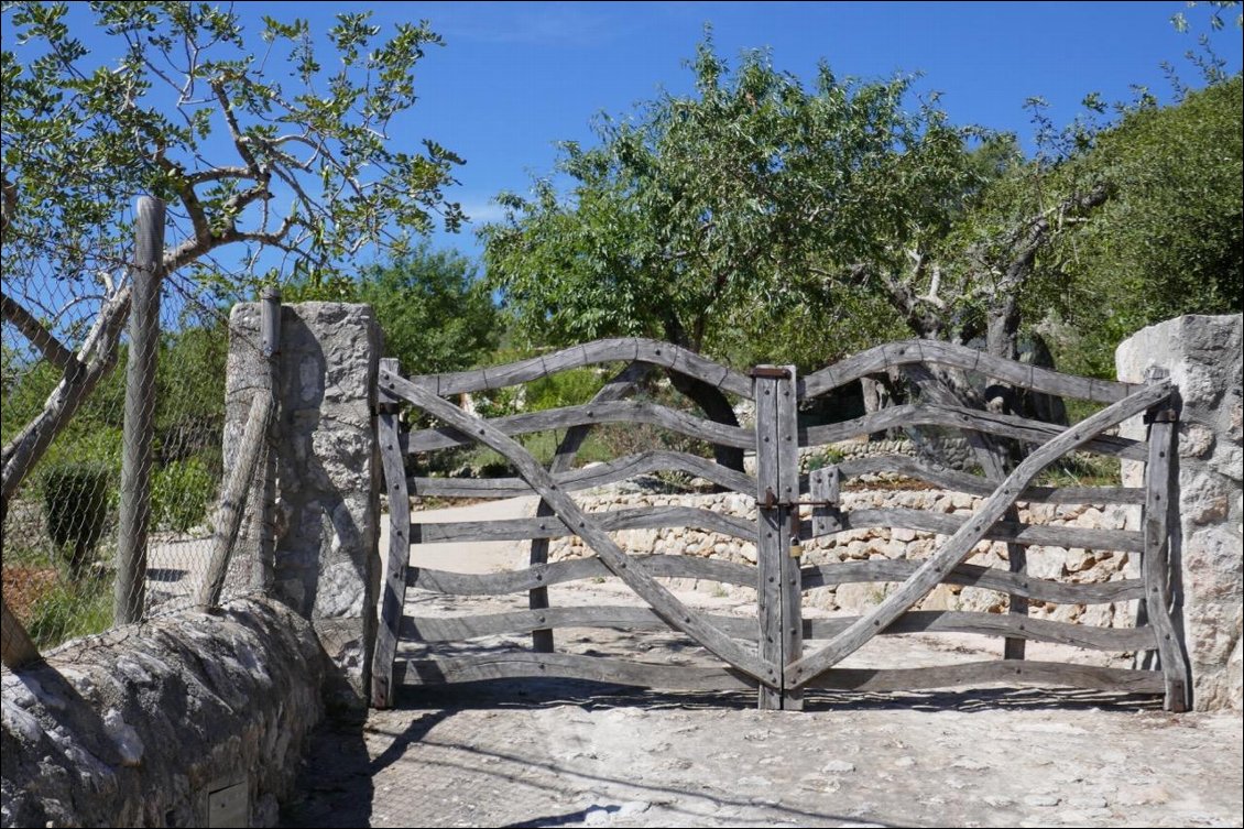 Tous les portails arborent cette structure ondulée.