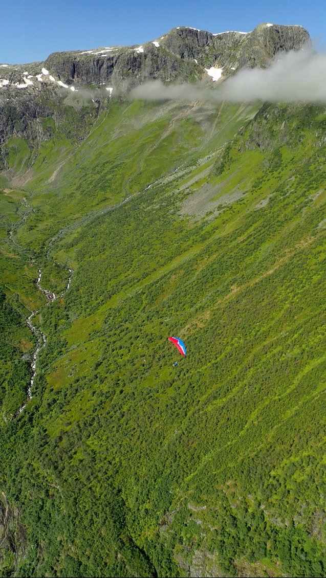 Le joli cirque d'altitude par lequel nous sommes montés