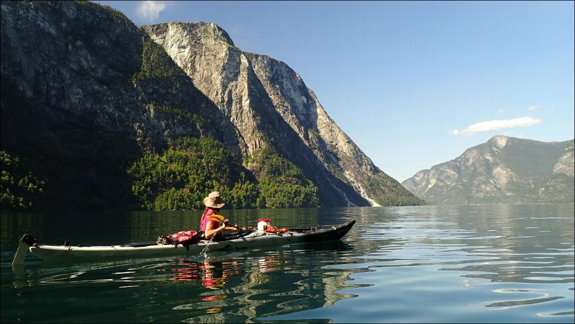 Cover of Kayak et parapente dans le Nærøyfjord et Aurlandsfjord