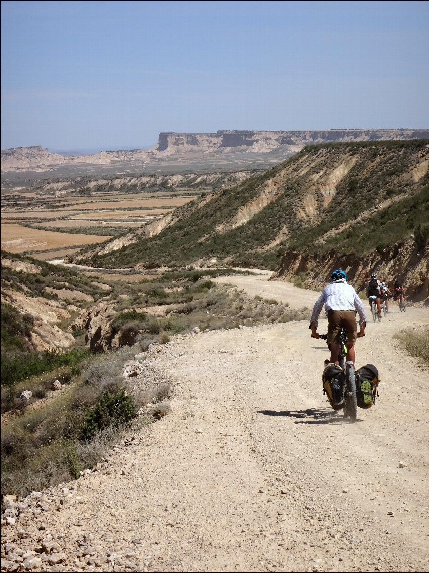 Ambiance dans le désert des Bardenas Reales