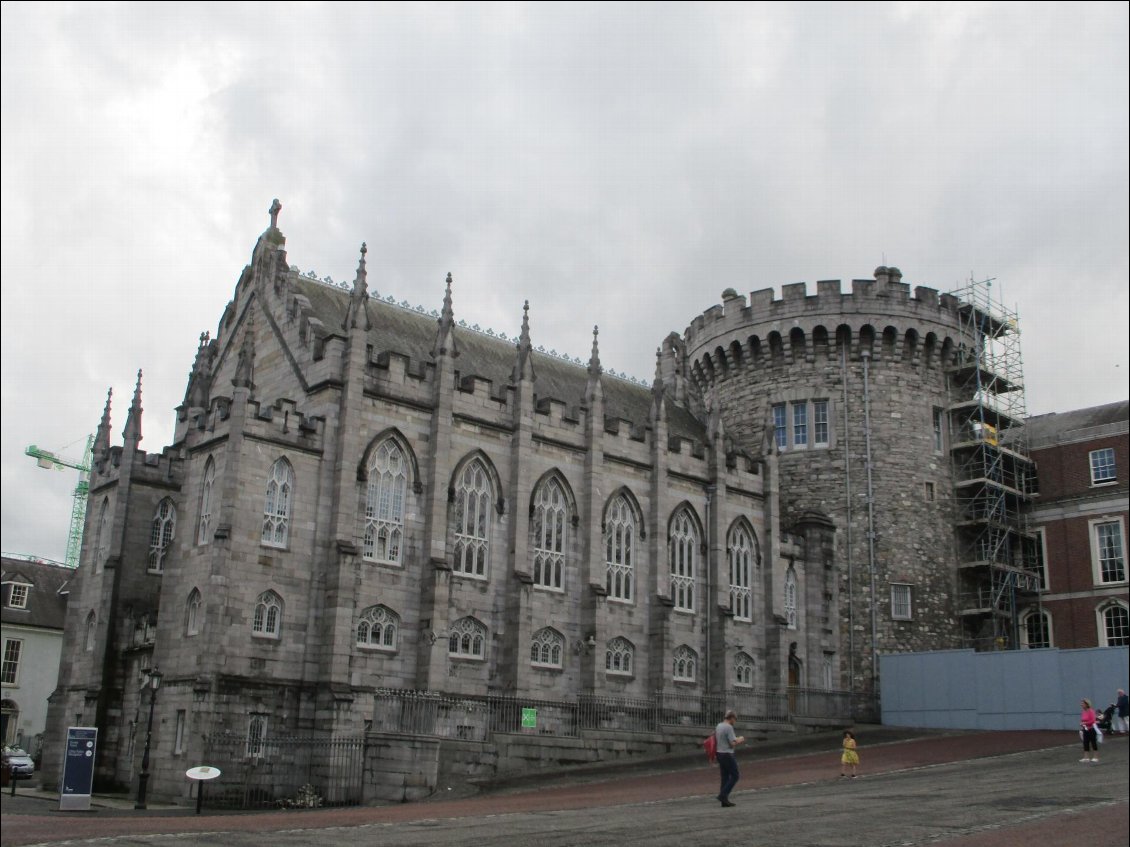 La chapelle du château de Dublin.