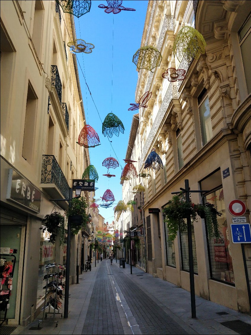 Les ruelles de Beziers