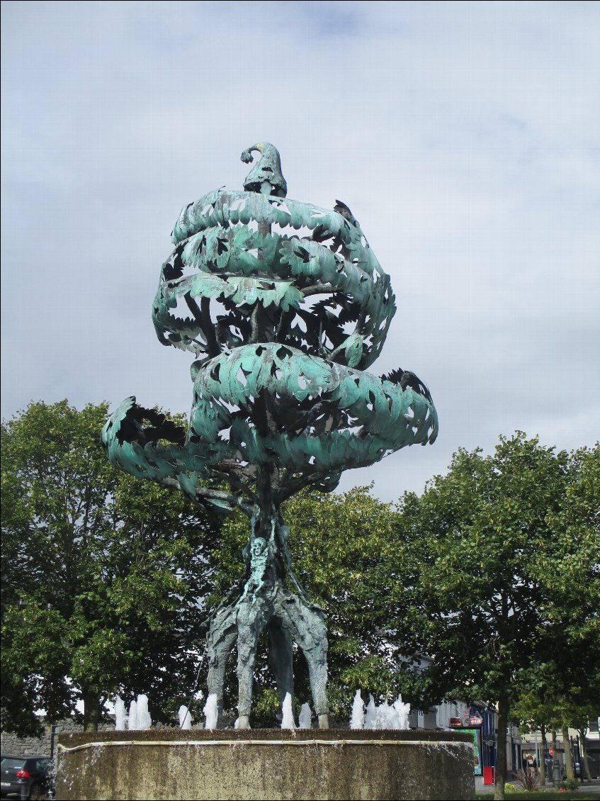 A Carlow, l'arbre de la liberté.