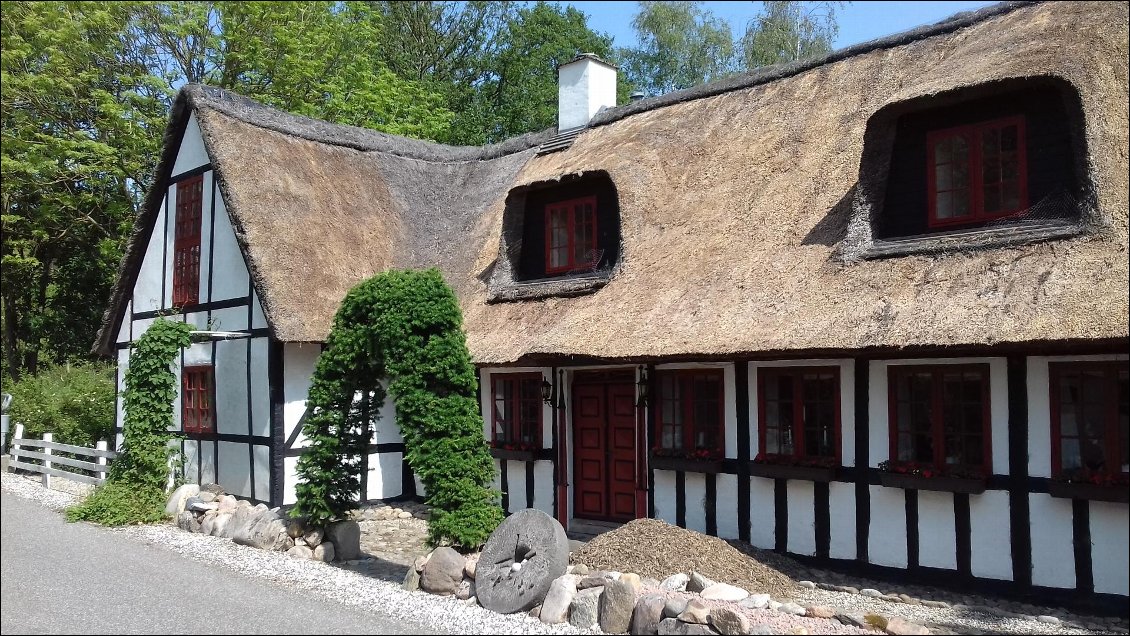 Maison à colombages